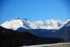 10 The Castelets From Near Graveyard Flats On Icefields Parkway